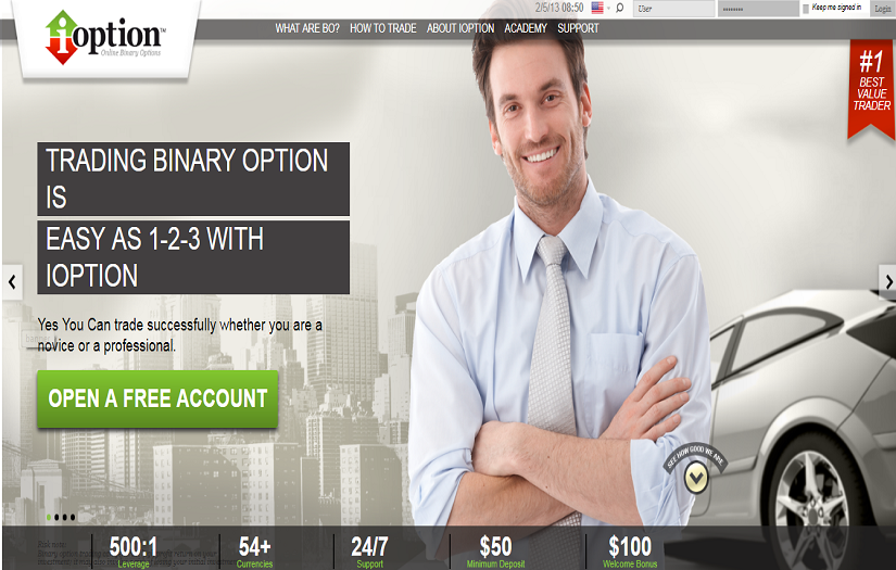 iOption screenshot 1